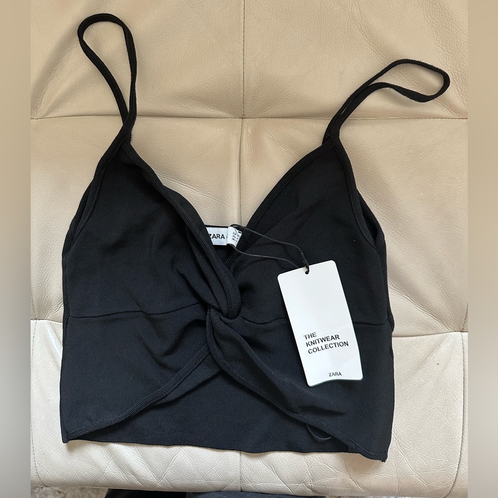 Brand new Zara top black